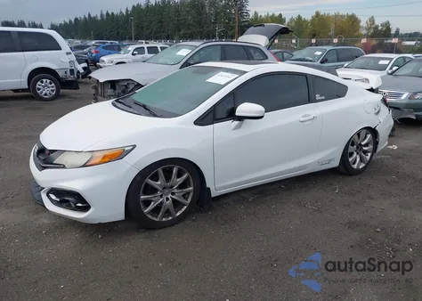 2015 Honda Civic Si из США, поврежденный, VIN 2HGFG4A51FH100380